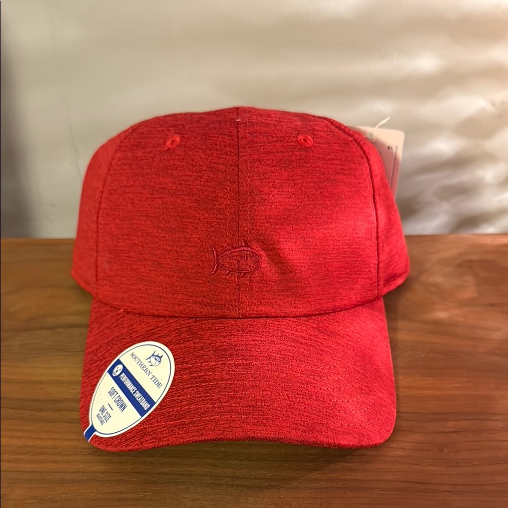 Southern Tide Red Performance Cap - NWT
